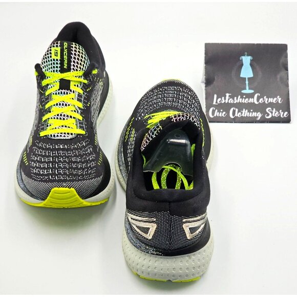 Brooks Women's Black Neon Yellow Carbonite Glycerin 19 Running Shoes Sz 8.5 2487 - Picture 15 of 16